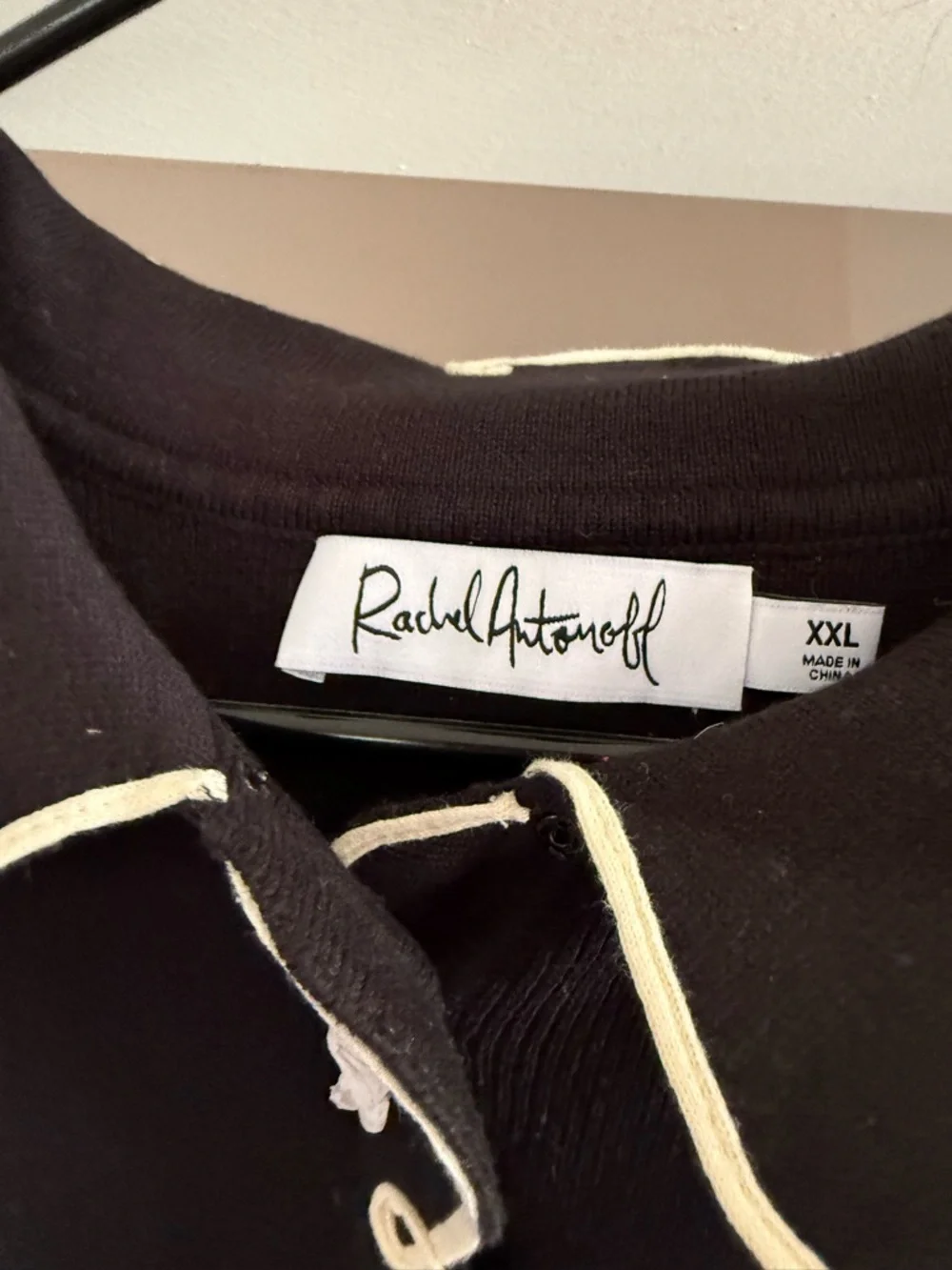 Rachel Antonoff cupcake cardigan sweater black size xxl - Picture 3 of 6